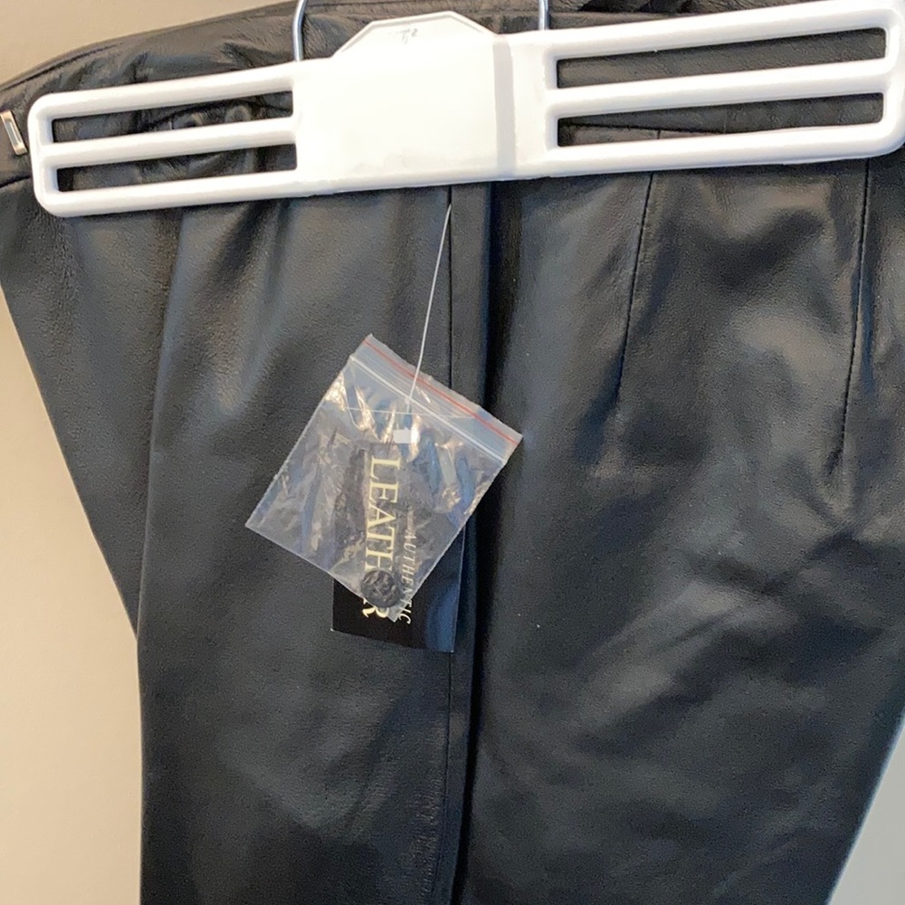 Genuine Leather Pants, NWT